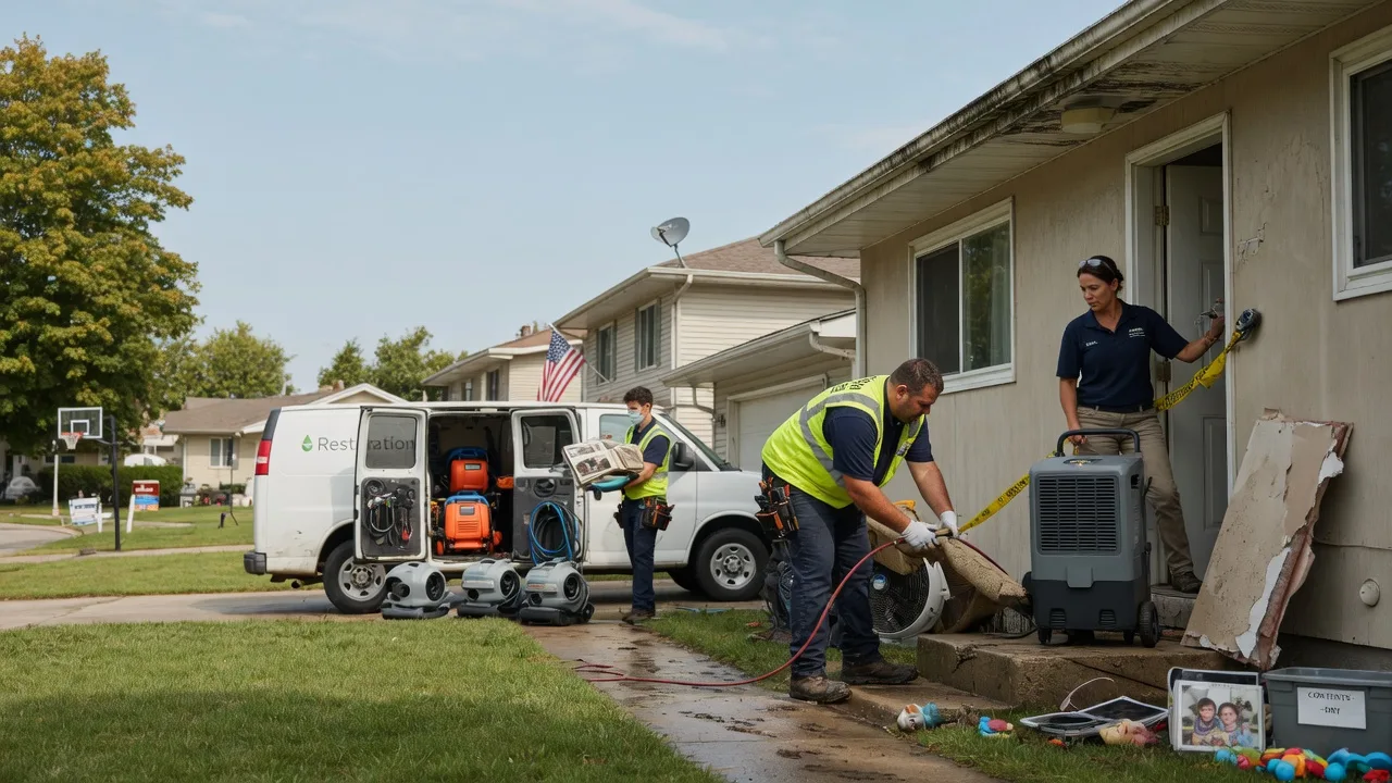 Water Damage Restoration in Cammal, PA near me